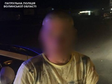 У Луцьку вночі зловили крадія 