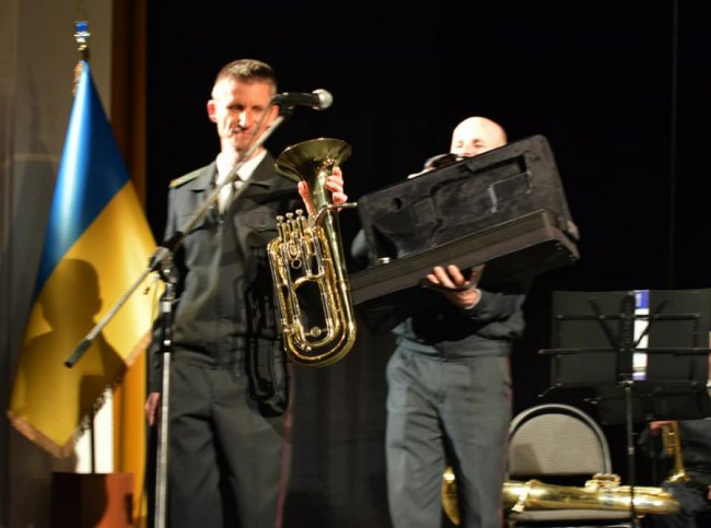 Оркестр волинської військової частини відсвяткував ювілей. ФОТО