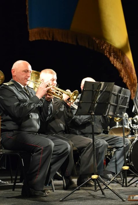 Оркестр волинської військової частини відсвяткував ювілей. ФОТО