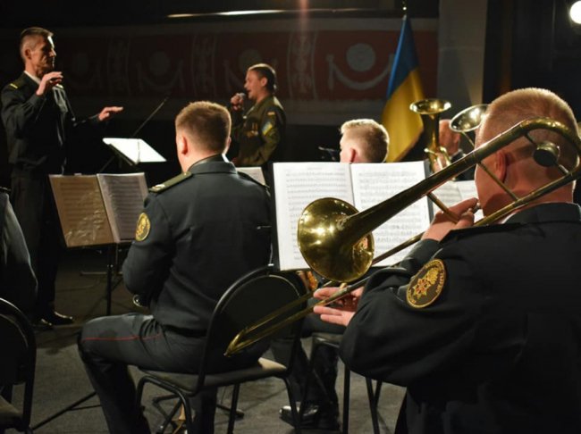 Оркестр волинської військової частини відсвяткував ювілей. ФОТО