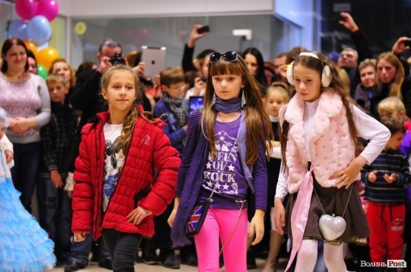 Модний показ у Луцьку. ФОТО*