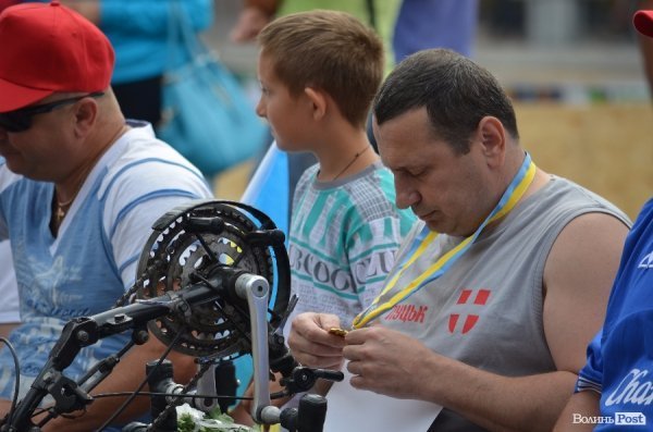 У Луцьку відбулися перегони на візках і хендбайках