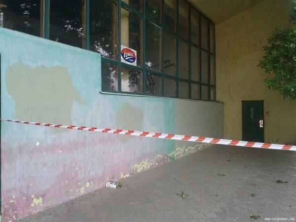 Як ремонтують колишній луцький кінотеатр. ФОТО