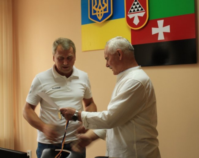 Волинських гандболістів, які взяли «бронзу» на чемпіонаті України, відзначили у рідному місті