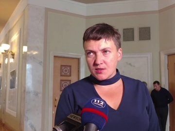 Савченко закликала не робити з бойовиків «ЛДНР» ворогів України