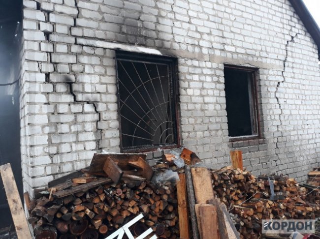 У місті на Волині горіла літня кухня. ФОТО