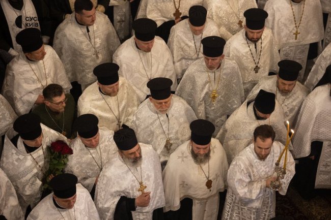 У Києві попрощалися з патріархом УПЦ КП Філаретом