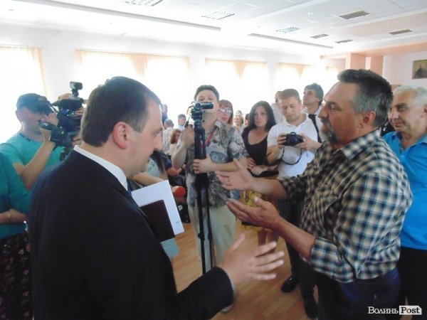 «Правий сектор» влаштував «розборки» у «Луцьктеплі»