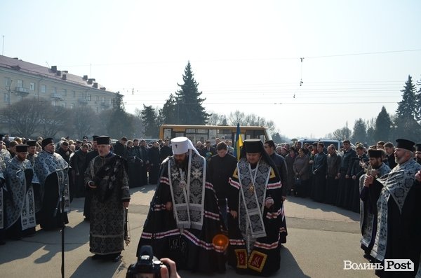 У Луцьку вшанували пам'ять Шевченка. ФОТО