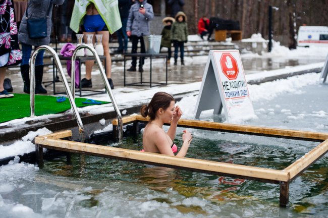 Як святкували Водохреще в ресторані-курорті біля Луцька. ФОТО