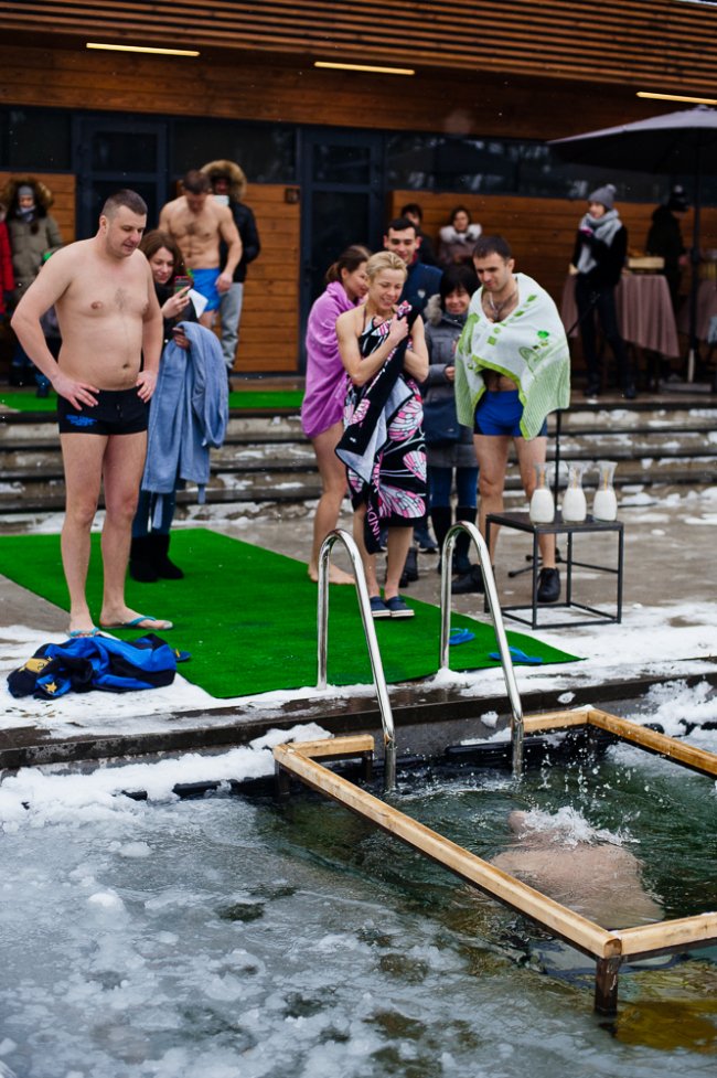 Як святкували Водохреще в ресторані-курорті біля Луцька. ФОТО
