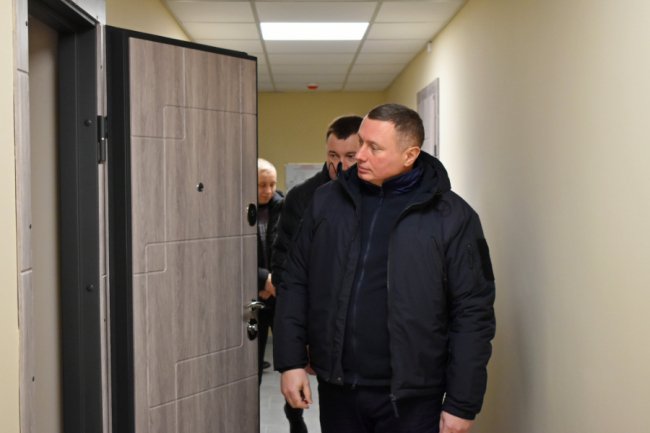 На Волині 21 сім'ї переселенців вручили ключі від нових квартир. ФОТО