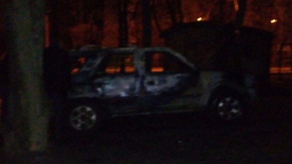 У Харкові підірвали автомобіль, причетний до АТО. ФОТО