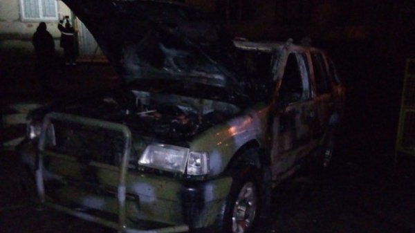 У Харкові підірвали автомобіль, причетний до АТО. ФОТО