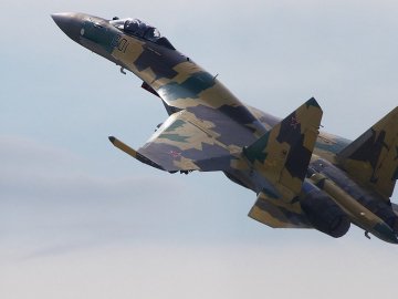 Над Токмаком на Запоріжжі російська ППО збила свій літак Су-35, – британська розвідка