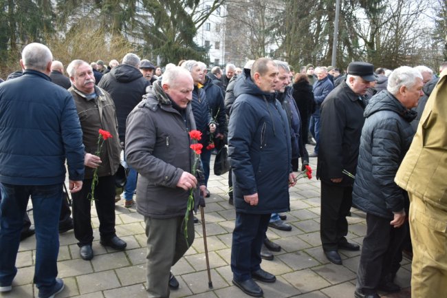 У Луцьку вшанували пам’ять ветеранів війни в Афганістані