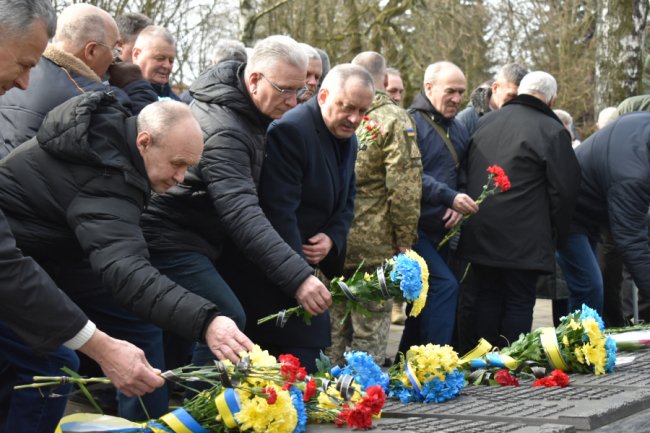 У Луцьку вшанували пам’ять ветеранів війни в Афганістані