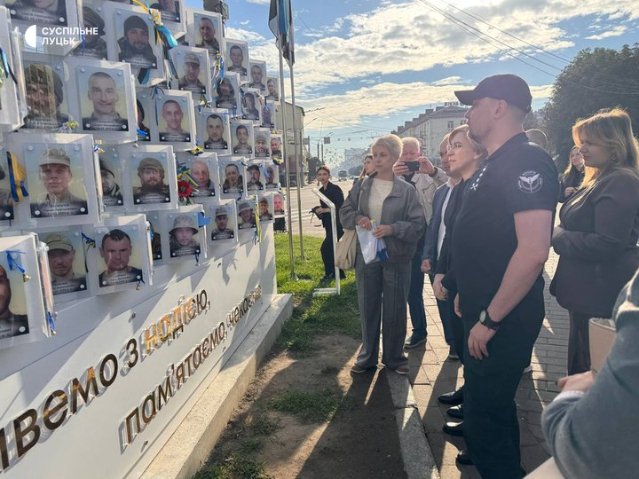 Кирило Буданов - у Луцьку: керівник Офісу Президента зустрівся з родинами загиблих, безвісти зниклих та полонених
