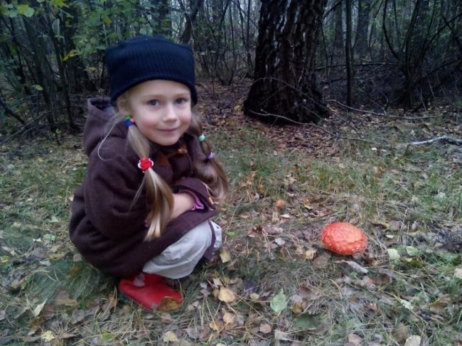 Волинська письменниця похизувалась грибним «уловом». ФОТО