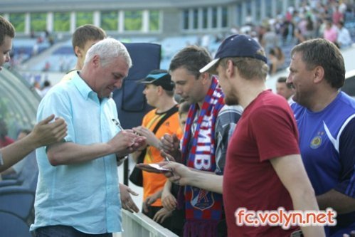 «Волинь» поділилася своїми кулуарними фото