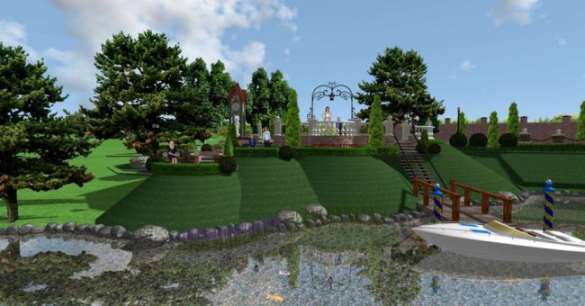 «Навіщо їхати в Італію, якщо її можна побудувати тут»: дизайнер з Волині власноруч облаштував зону відпочинку