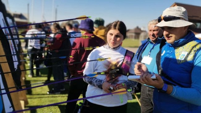 На Волині вперше відбувся чемпіонат області зі стрільби з лука. ФОТО