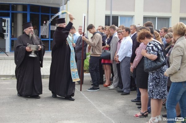 Посвята в студенти у луцькому «політесі». ФОТО