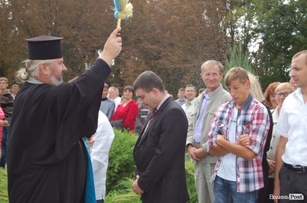 Посвята в студенти у луцькому «політесі». ФОТО