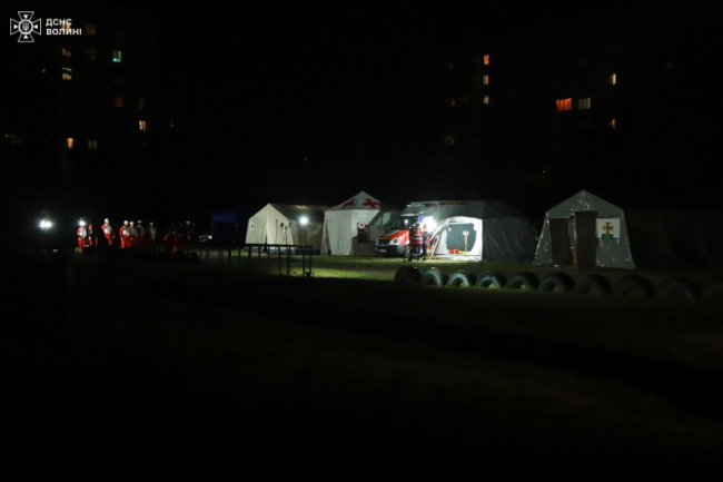 У Луцьку відбулися навчання з ліквідації наслідків, повʼязаних з ворожими обстрілами. ФОТО