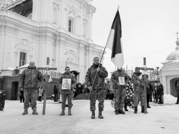 У Луцьку попрощалися із двома Героями Миколою Мялковським та Романом Образцовим