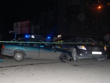 Подробиці резонансної аварії із викраденням таксі у Луцьку