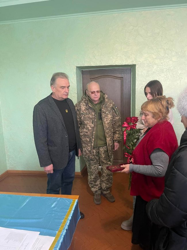 На Волині сім'ям загиблих воїнів вручили посмертні нагороди рідних