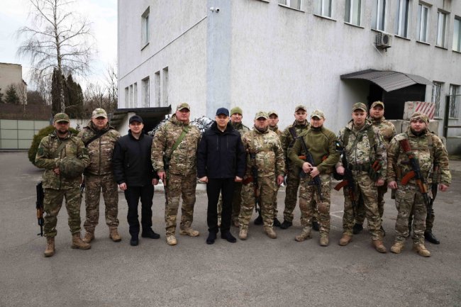 Волинські поліцейські-добровольці зі зведеного батальйону «Захід» вирушили в зону бойових дій