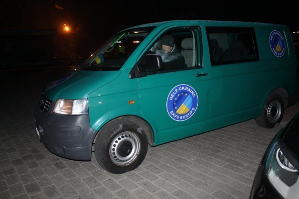 Волинські активісти повертаються в Україну з автопробігу Європою