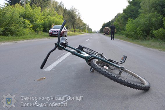 У Ковелі вантажівка збила велосипедиста
