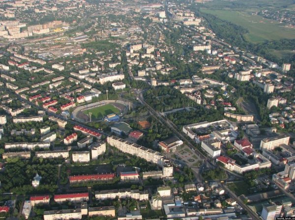 Нові фото Луцька з висоти пташиного польоту. ФОТО