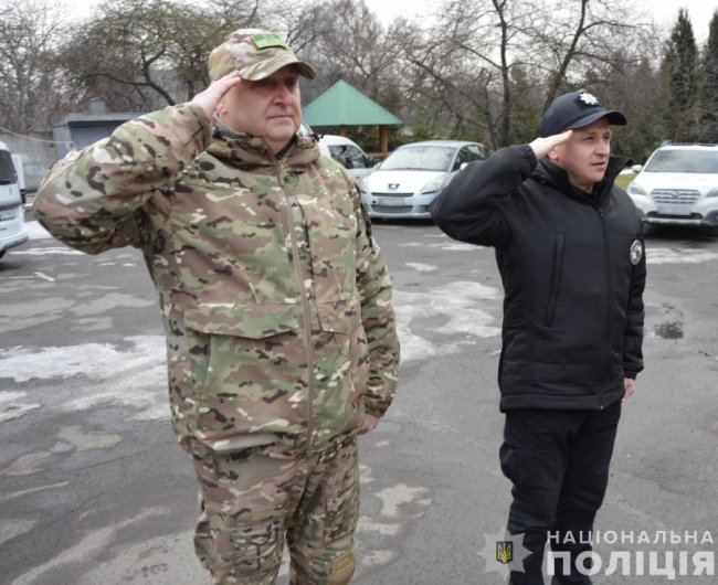 Волинські поліцейські вирушили у зону бойових дій: чергова ротація зведеного батальйону «Захід» 