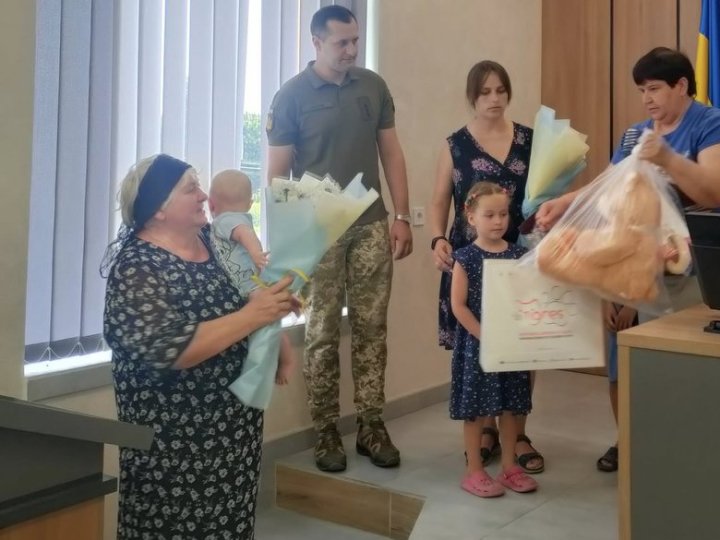 Орден «За мужність» вручили родині загиблого бійця з Волині Валерія Левчука
