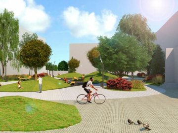 Розповіли, коли у Луцьку облаштують «трояндовий» сквер. ВІДЕО