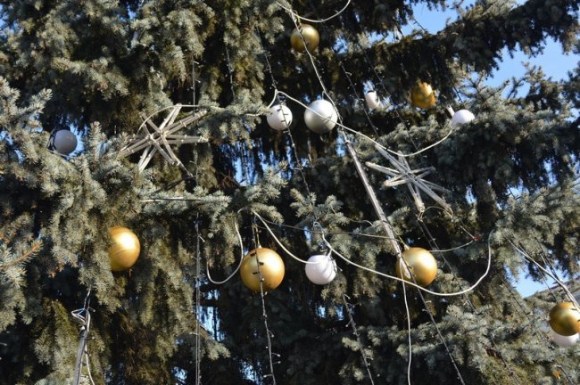 У Ковелі біля міської ялинки – з'їзд «Миколаїв» на мотоциклах. ФОТО