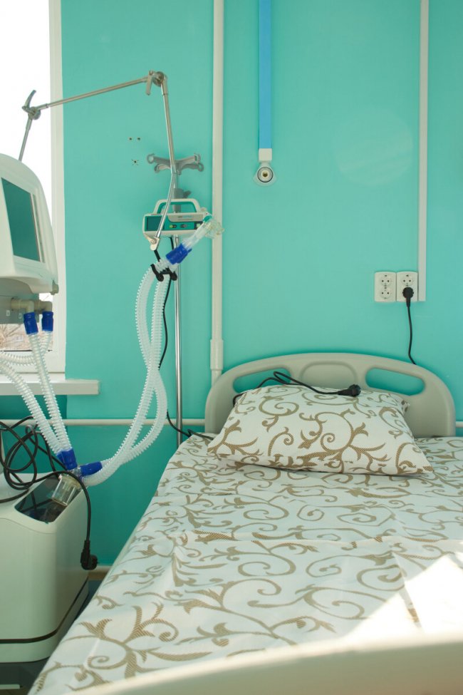 «Коронавірусний» шпиталь у луцькому пологовому зсередини. ФОТО