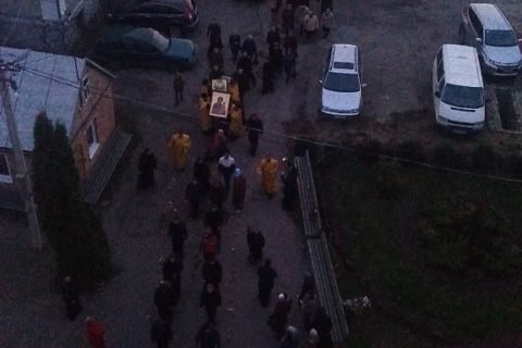 Прихильники УПЦ (МП) під час паломництва Волинню відвідали три святині. ФОТО