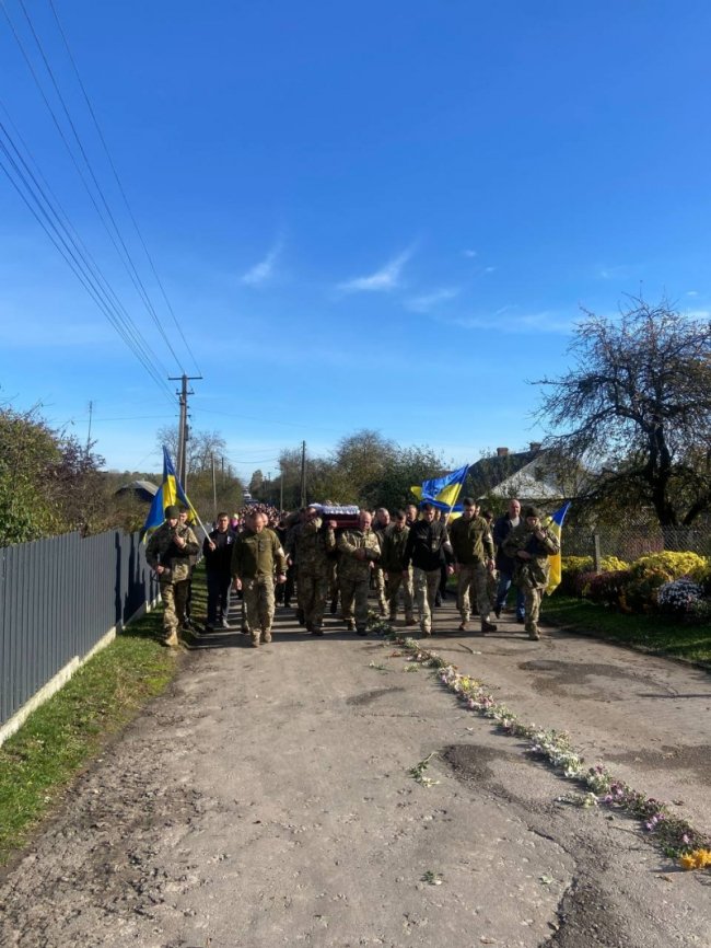 На Волині поховали Героя Юрія Гимзу