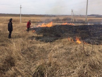 На Волині – 16 пожеж через спалювання сухостою