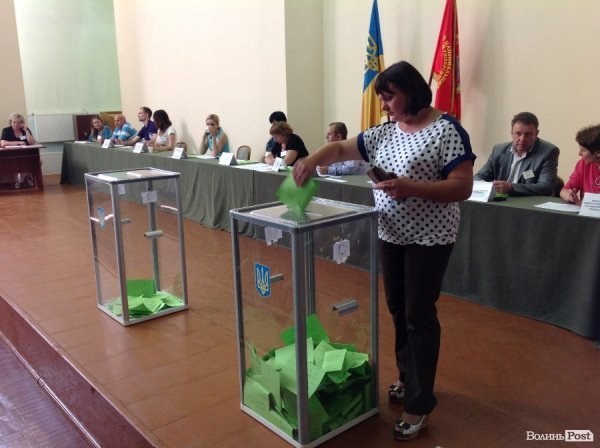 У  «політесі» Луцька тривають вибори на посаду ректора вишу. ФОТО