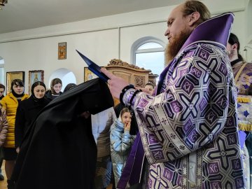 У монастирі на Волині жінка прийняла іночеський постриг