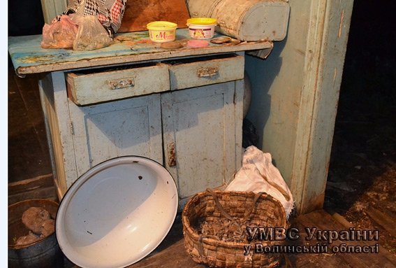 П′яний волинянин зарубав батька. ФОТО