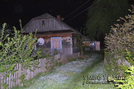 П′яний волинянин зарубав батька. ФОТО