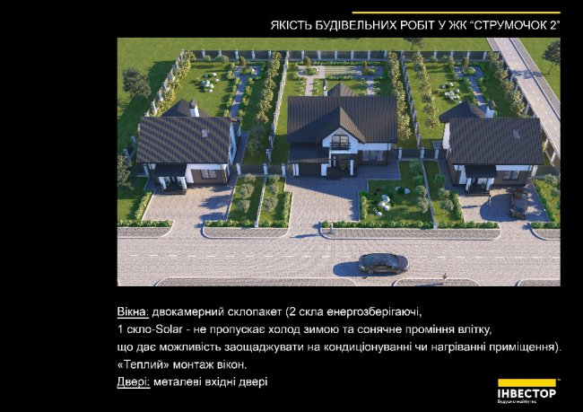 Будівельна компанія «Інвестор» зведе новий житловий комплекс «Струмочок 2» поблизу Луцька*