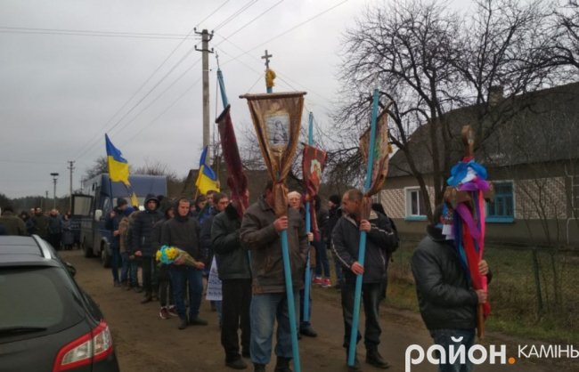На Волині попрощалися з військовослужбовцем Сергієм Денисюком
